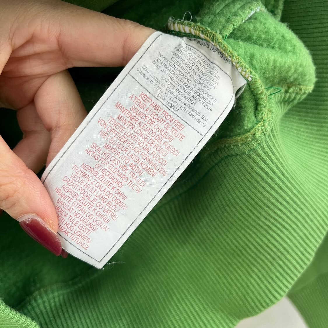 나이키 올드스쿨 후드 바시티 점퍼 상품이미지9