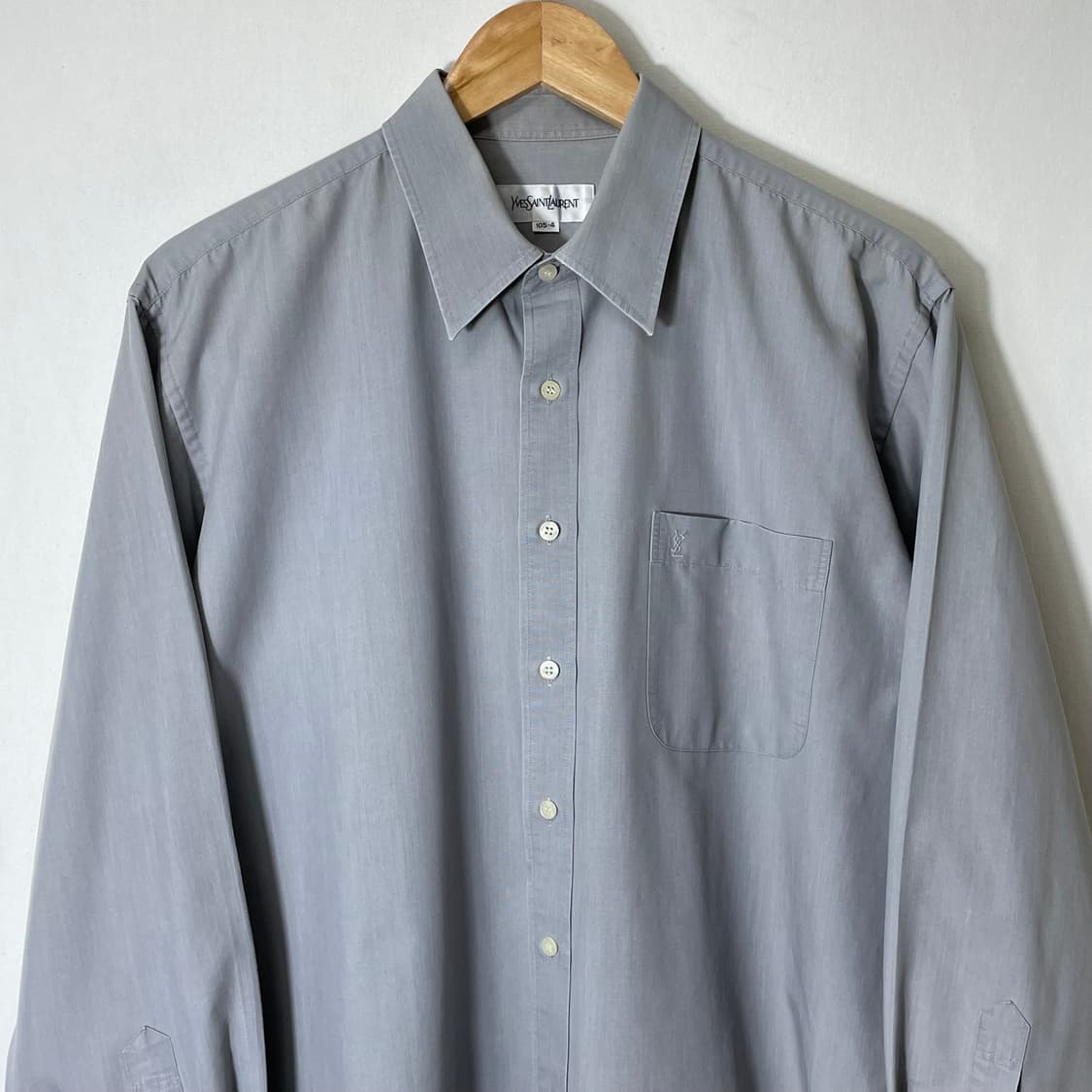 입생로랑 그레이 셔츠 XL 상품이미지2