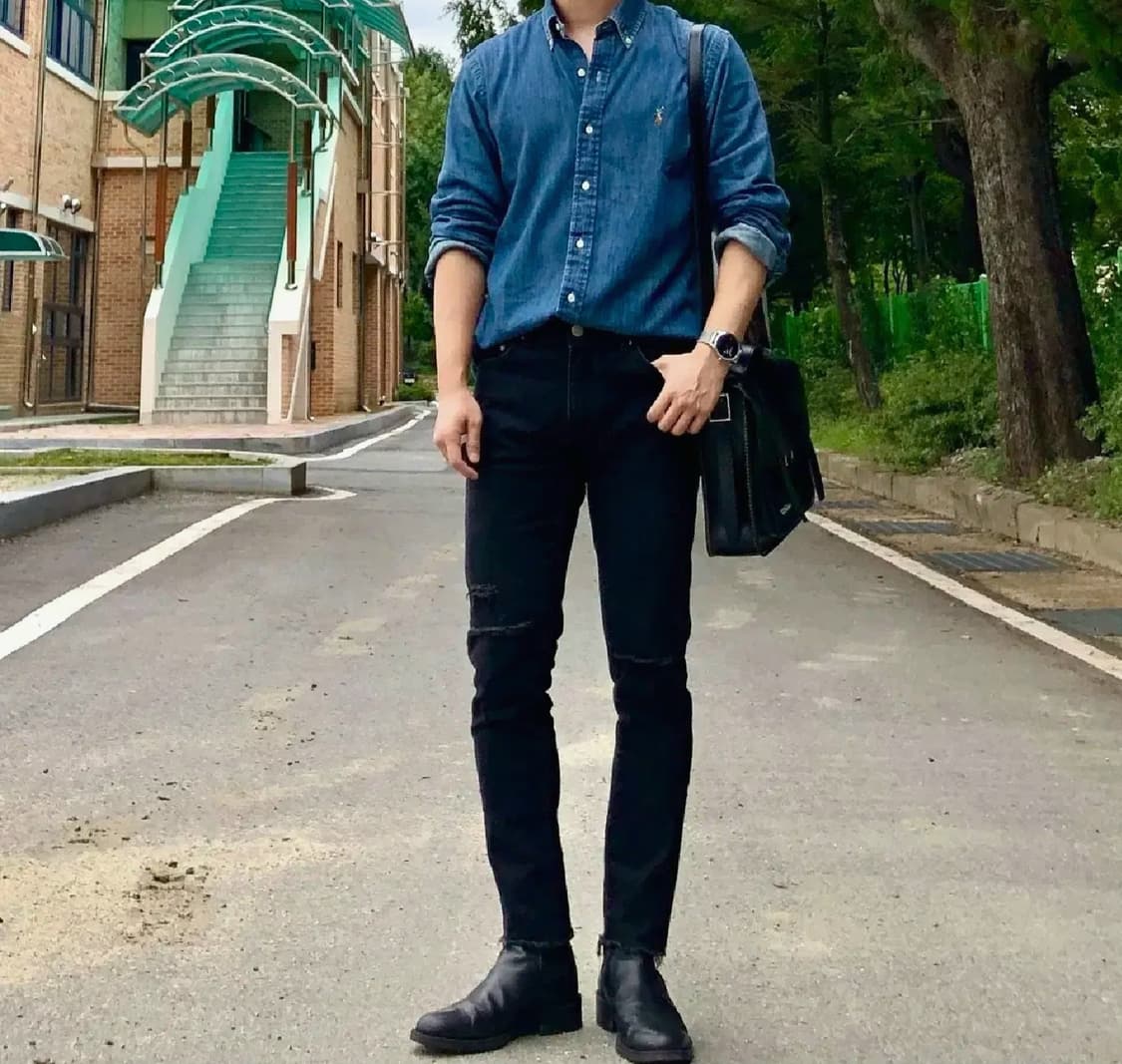 폴로 랄프로렌 중청 데님셔츠 클래식핏
XL사이즈 새제품 상품이미지7