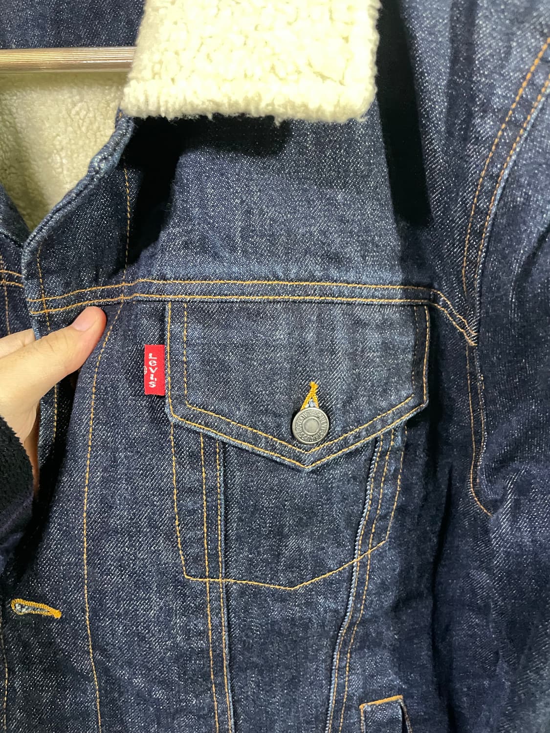 리바이스 빈티지 데님 자켓 타입3 자켓 L 100-105 사이즈 상품이미지4