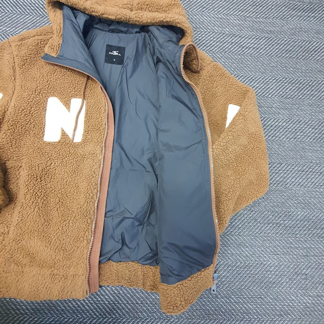 오닐 오버핏 플리츠 후드집업 자켓 남자105~110 상품이미지7