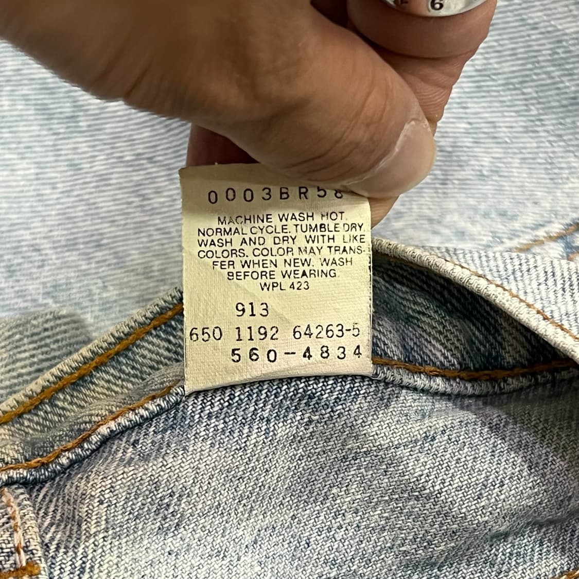  USA 리바이스 560 데님팬츠 y13579 상품이미지9