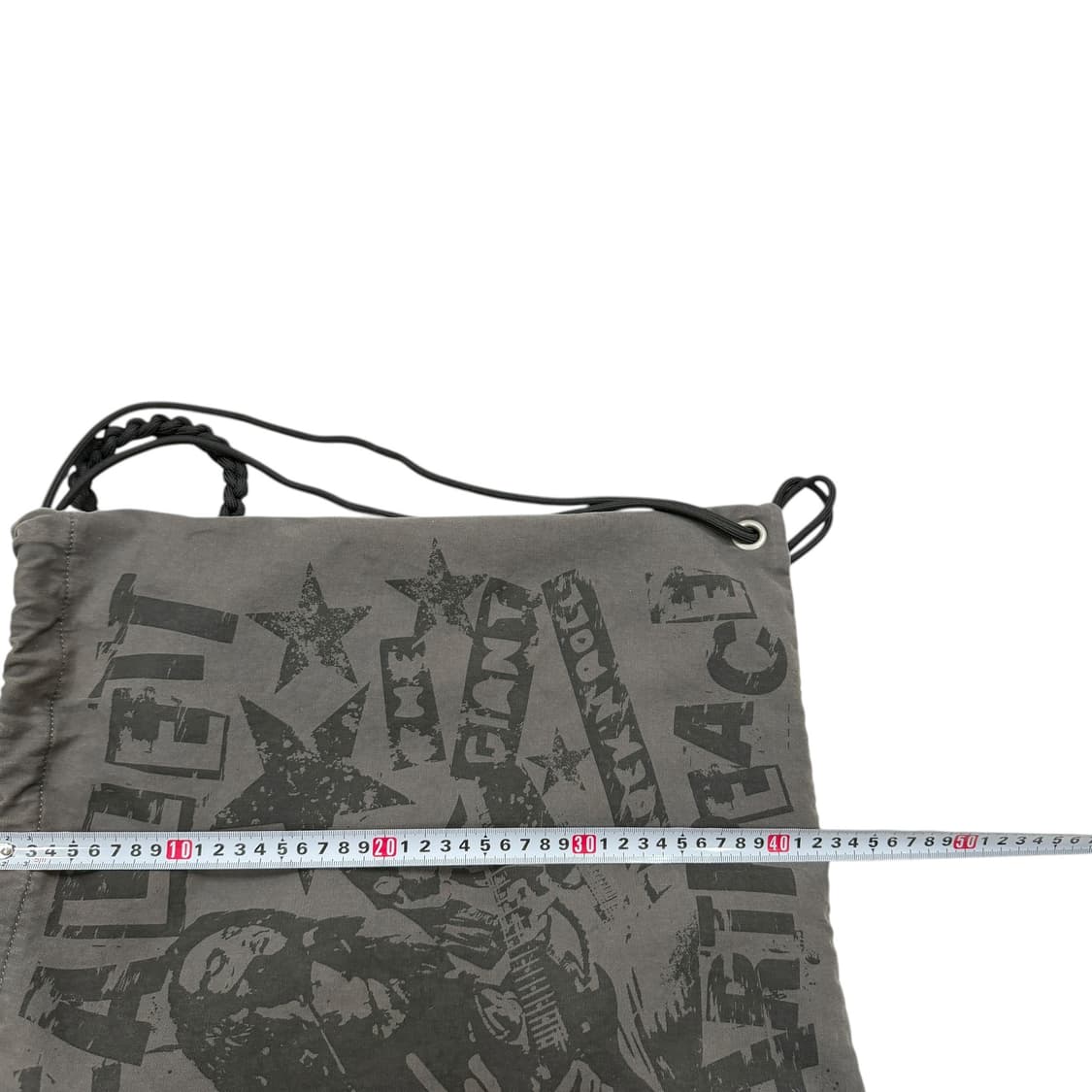 FALLETT 팔렛 락 밴드 로프 짐색 가방 차콜 상품이미지7