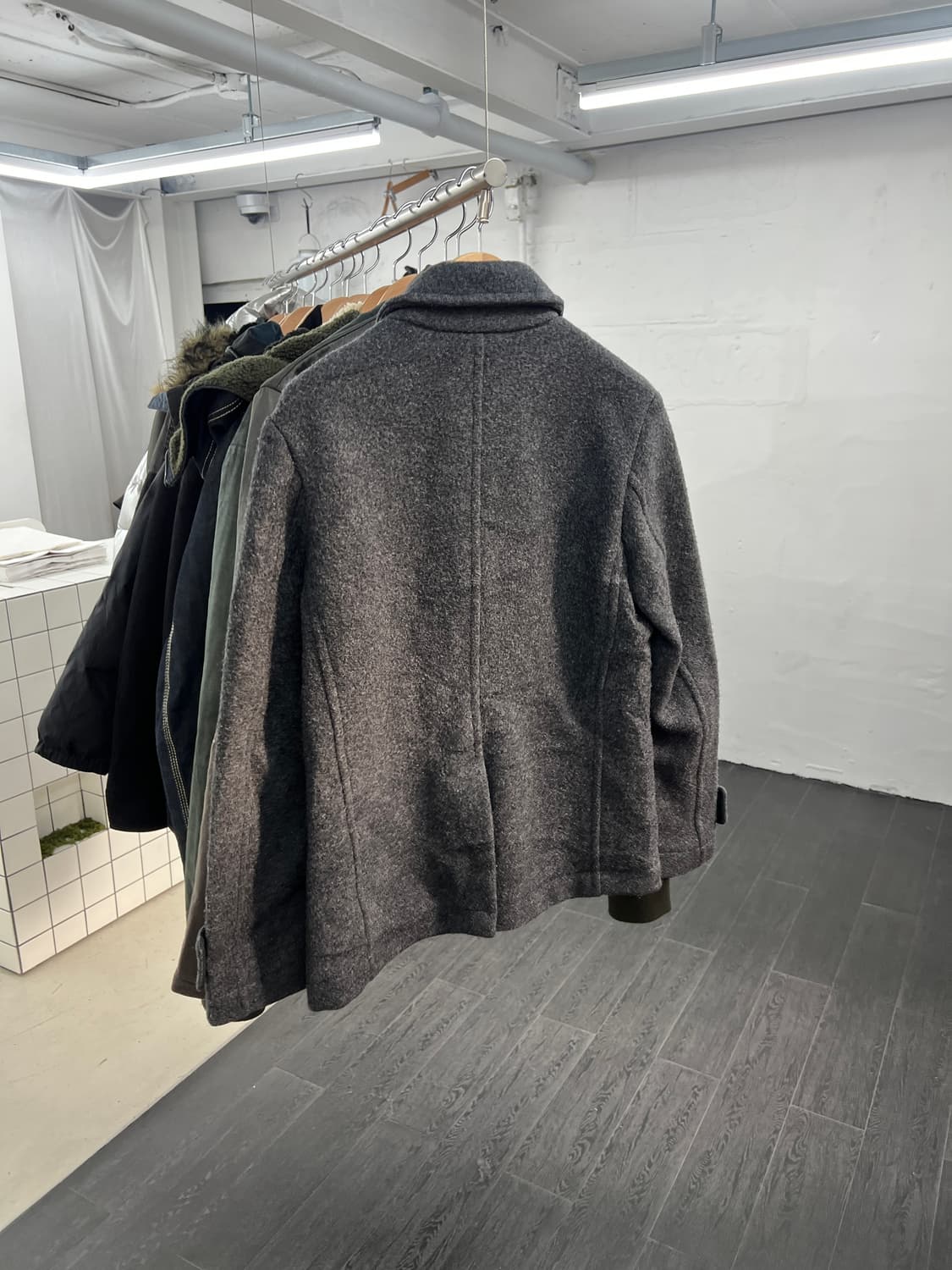 런던 트레디션 저널스탠다드 별주 울 코트 상품이미지7