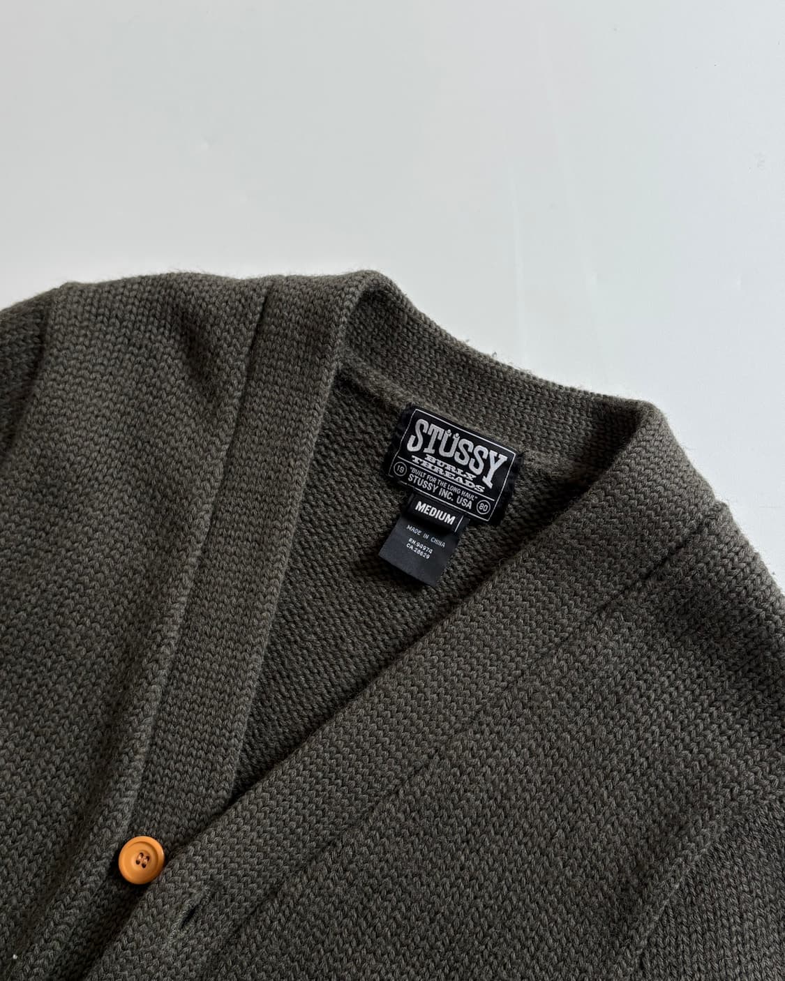 Stussy 스투시 헤비울 가디건  상품이미지1