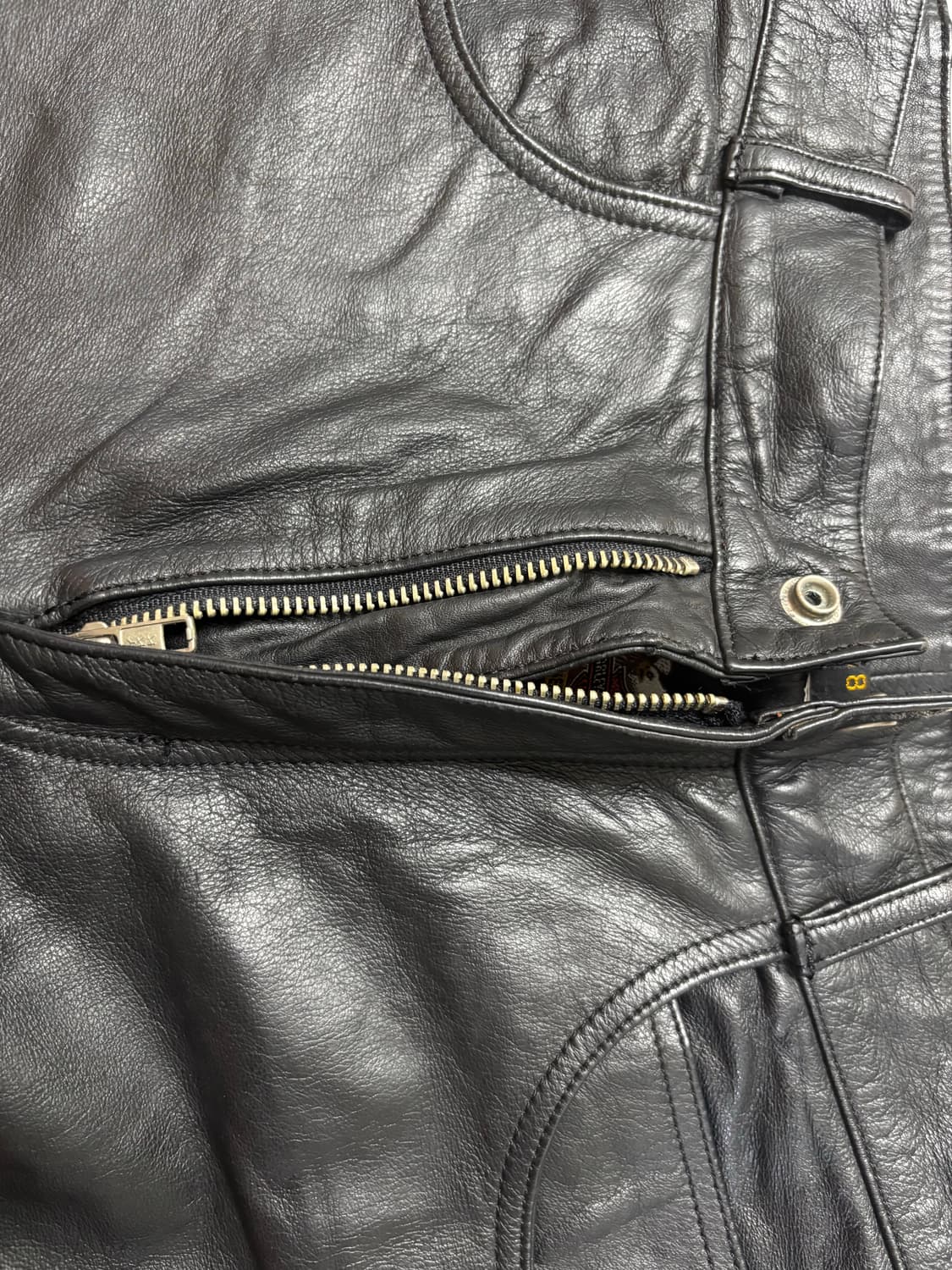 Harley Davison leather pants 할리데이비슨 가죽바지 상품이미지5