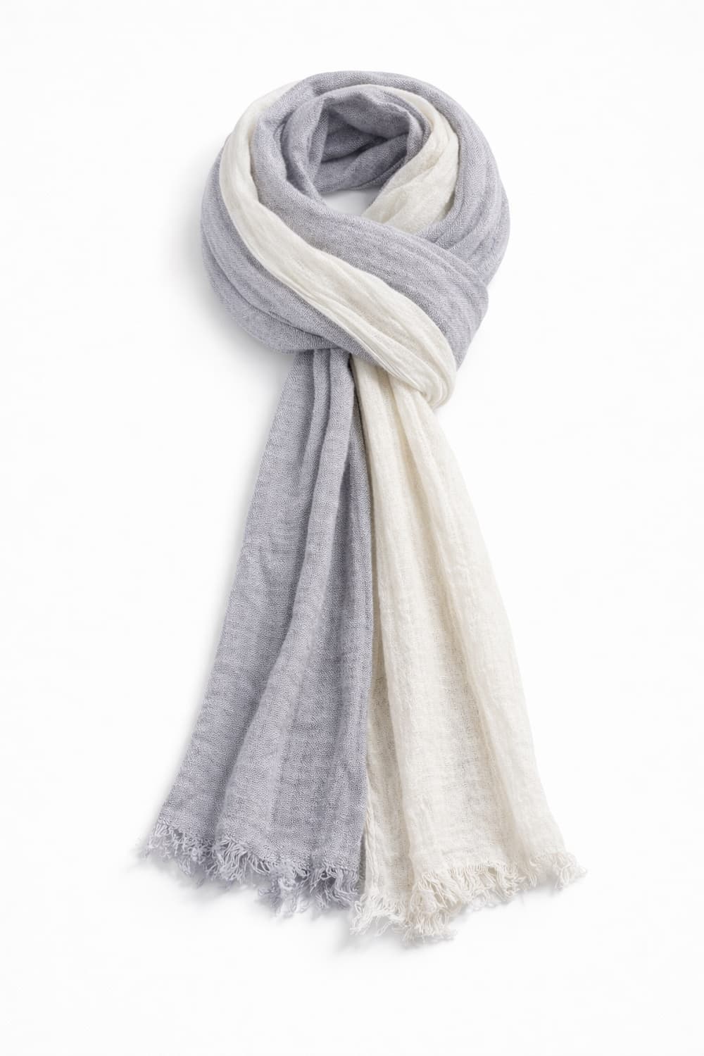 투톤 빈티지 주름 머플러 (새상품) 상품이미지4