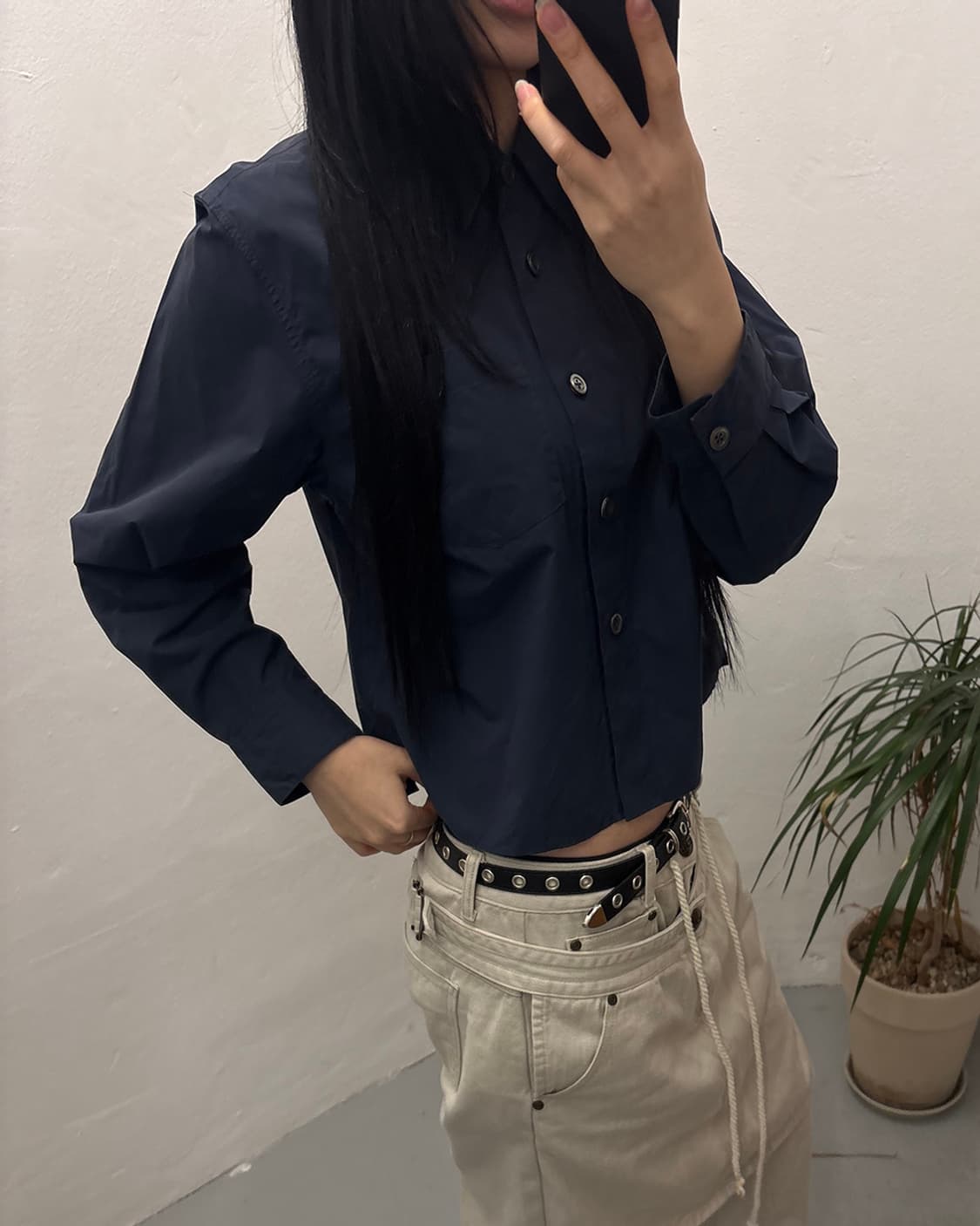 마가렛호웰 MARGARET HOWELL Poplin Shirt 상품이미지5