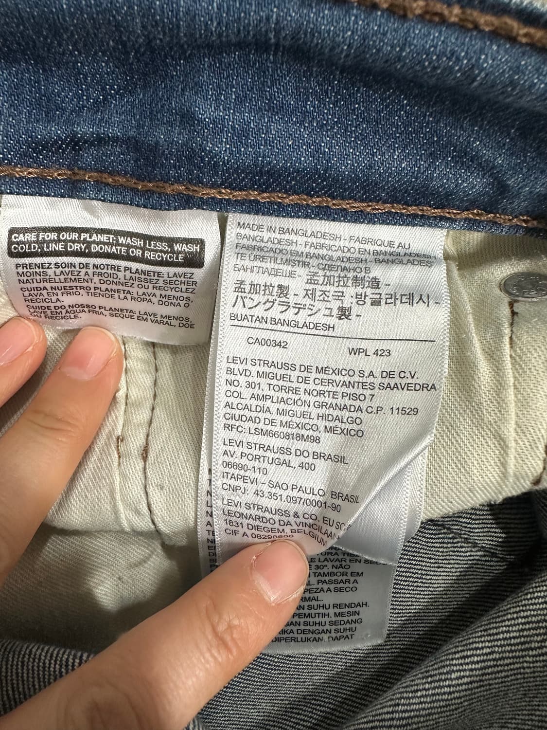 리바이스 511 청바지 W33 L32 상품이미지8