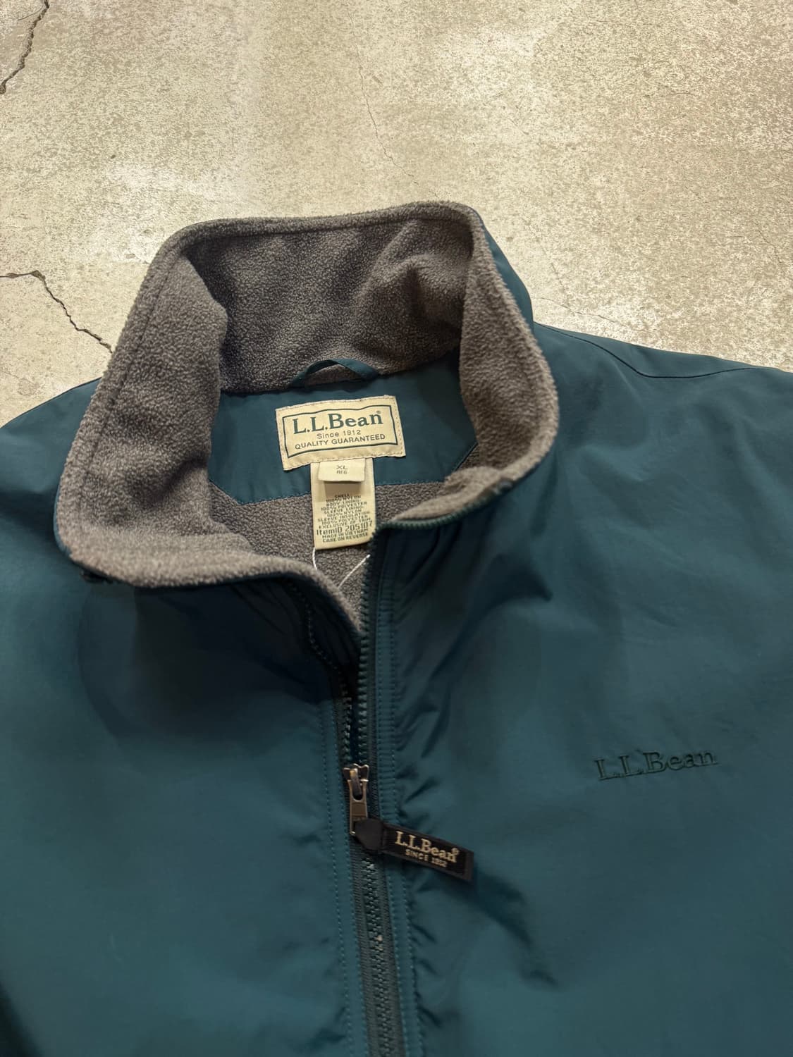 엘엘빈 플리스 라이닝 웜업자켓 상품이미지7