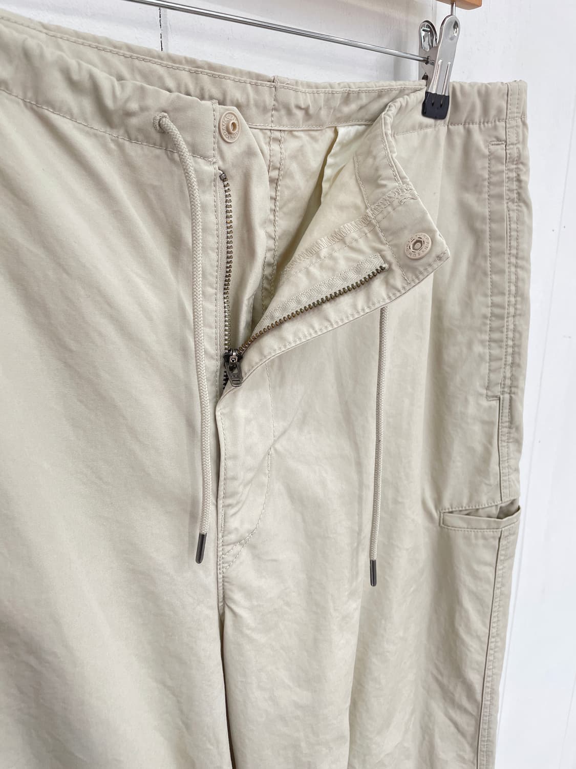 유니클로 코튼 와이드 파라슈트 팬츠 상품이미지5