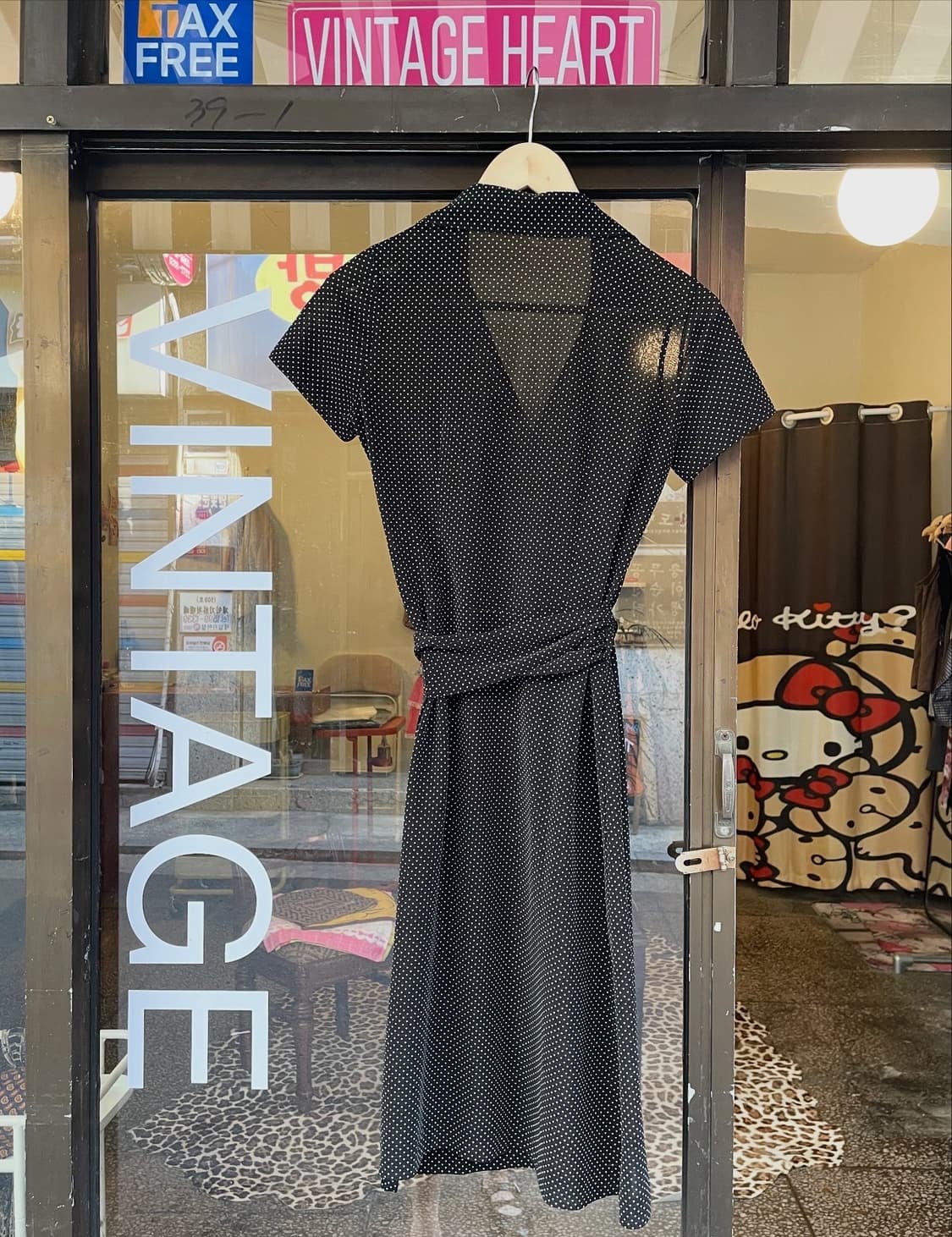 도트 랩 원피스 [무배] 상품이미지3