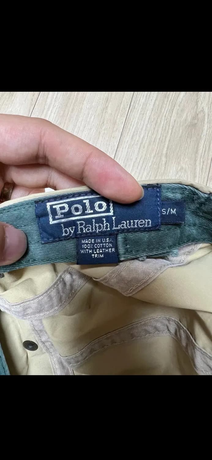 (Made in usa)90s 빈티지 폴로 피싱캡 상품이미지4