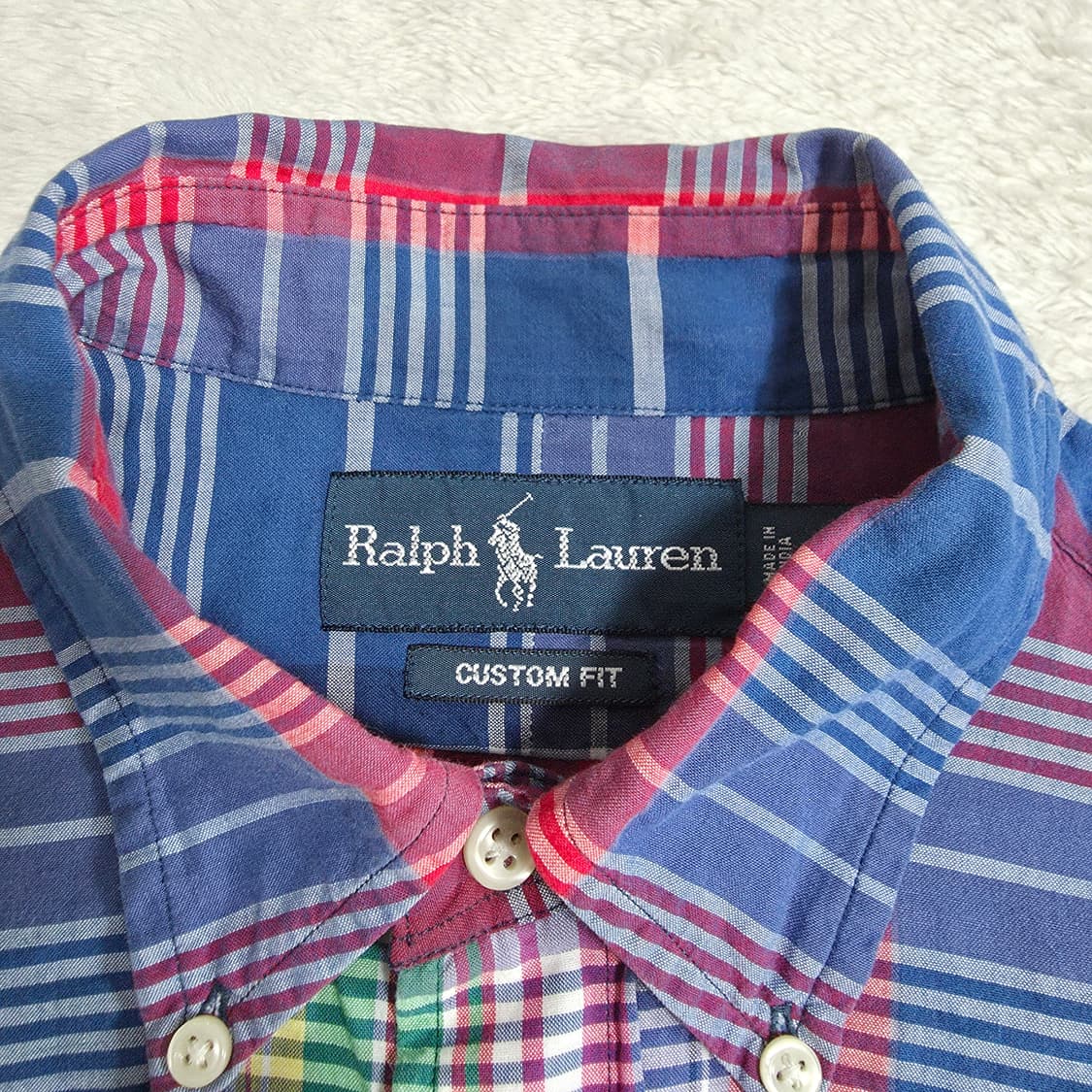 (S)폴로 랄프로렌 체크 셔츠  상품이미지3