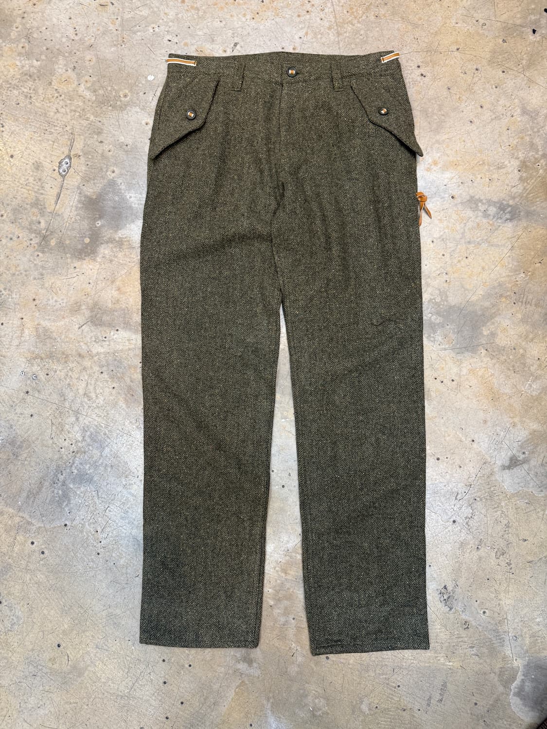 저널스탠다드 울 헤링본  트위드 팬츠 상품이미지2