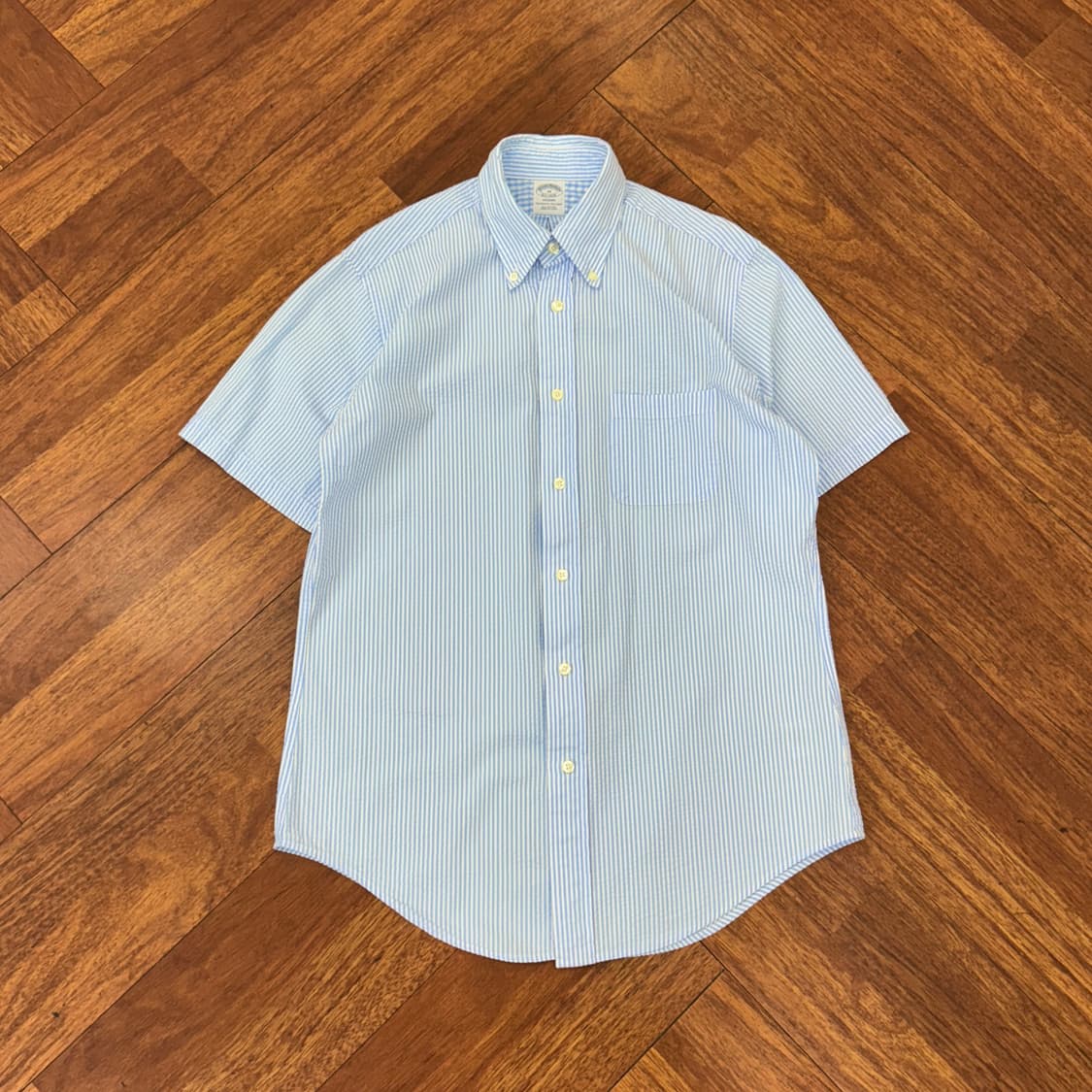 M 브룩스브라더스 시어서커 반팔 남방 셔츠  상품이미지1