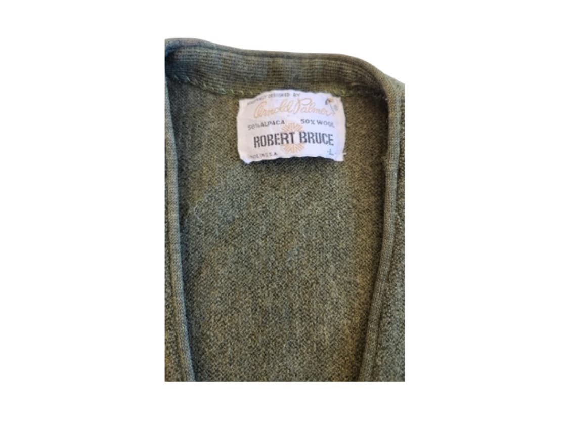 60s Vintage Alpaca Cardigan 상품이미지3