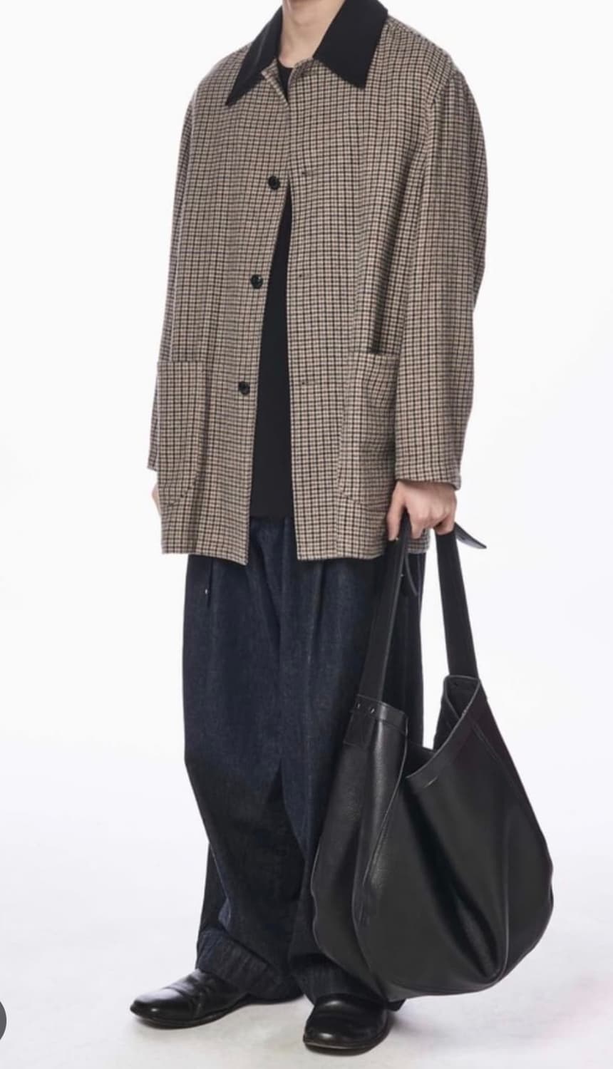 이얼즈어고 레더 뉴스페이퍼 보이백 상품이미지3