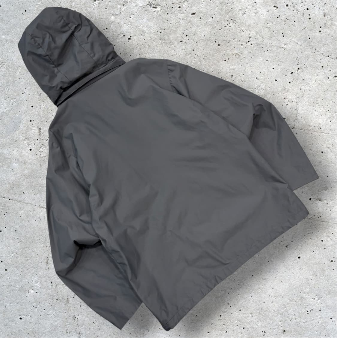 [L] 까웨 케이웨이 K-WAY 회색 바람막이 후드 자켓 D540 상품이미지2
