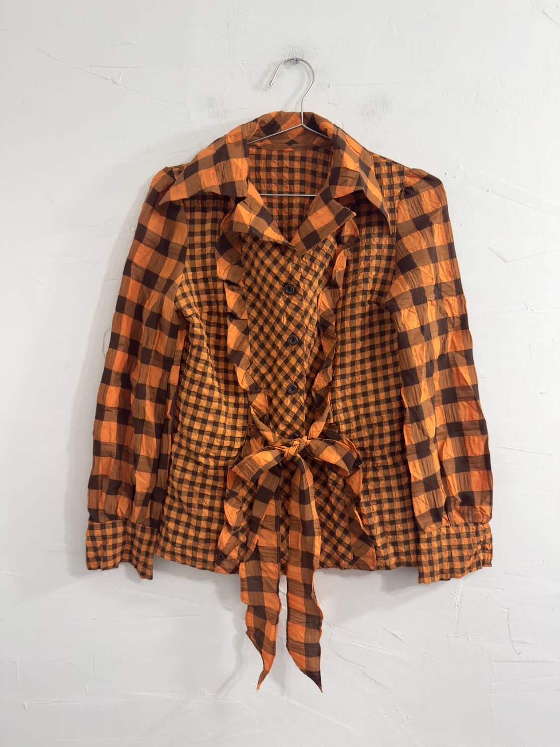 check pleats shirt 상품이미지1
