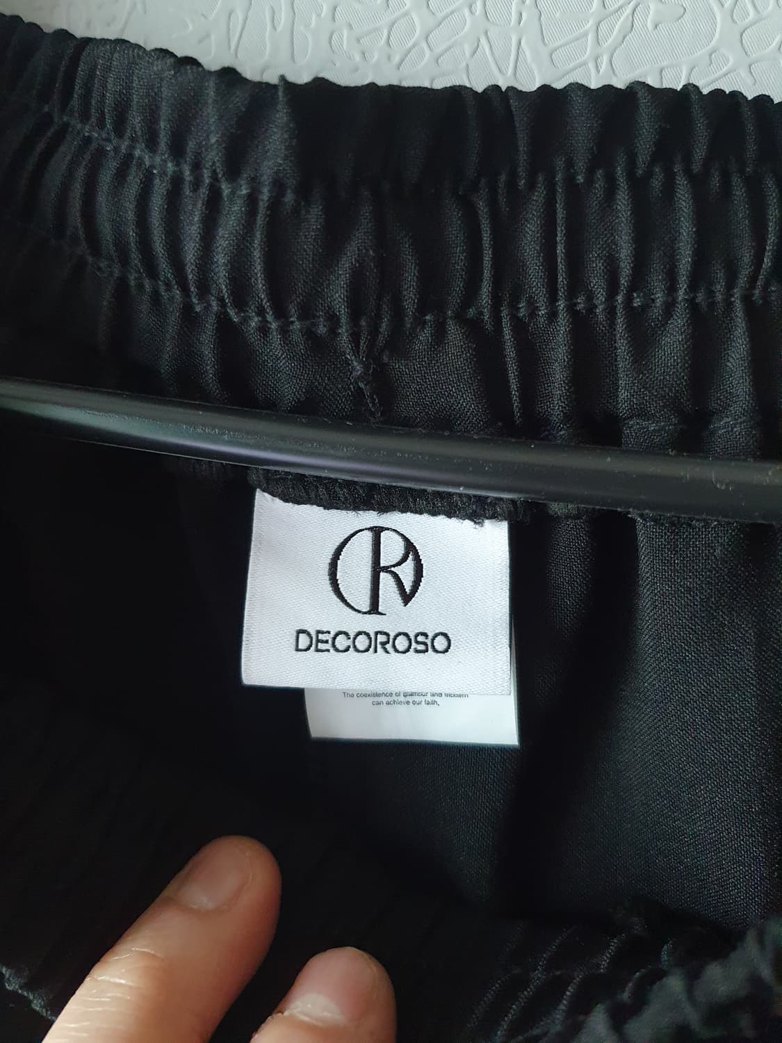 DECOROSO 데코로소 오버핏 슬렉스 바지)31 상품이미지5