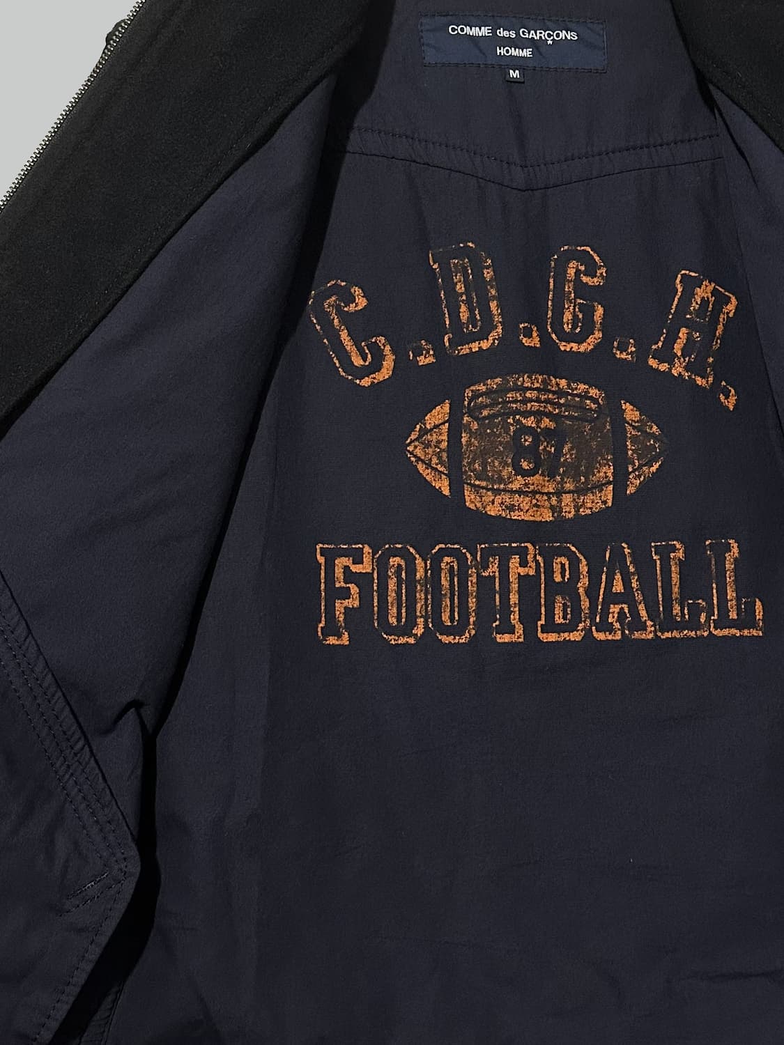 꼼데가르송 옴므 울 바이커 자켓 상품이미지5