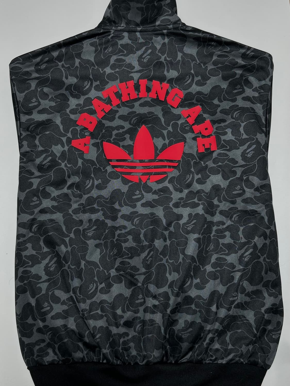 [KR M] 베이프 아디다스 트랙탑 블랙 상품이미지2