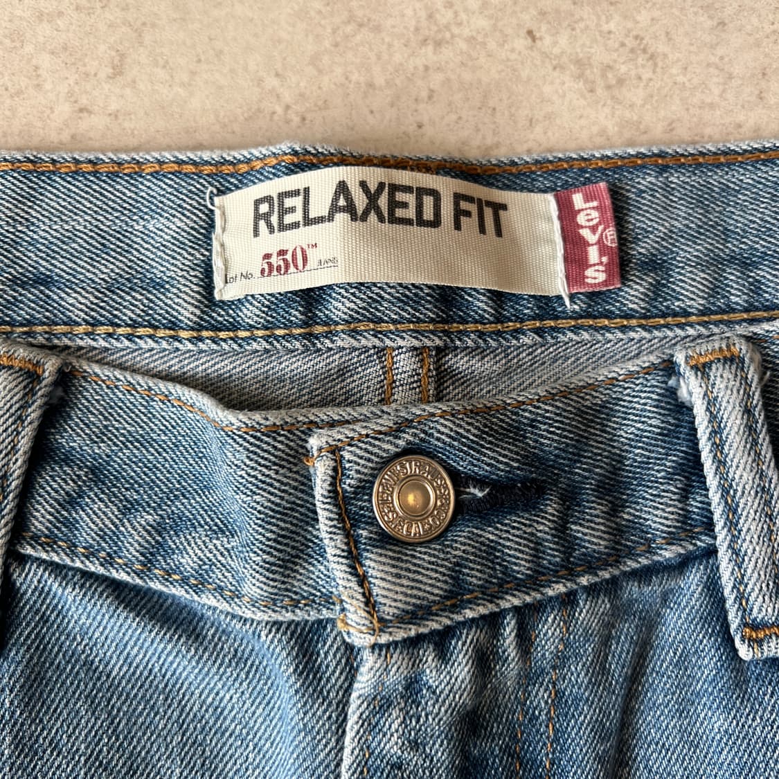 빈티지 00s Levi's 550 데님 쇼츠 상품이미지3