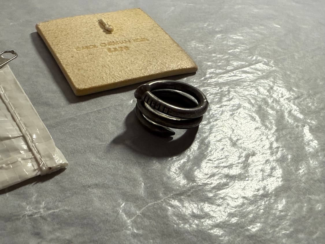 [48] 캐롤 크리스찬 포엘 Spiral Nail Ring CCP 반지 상품이미지1