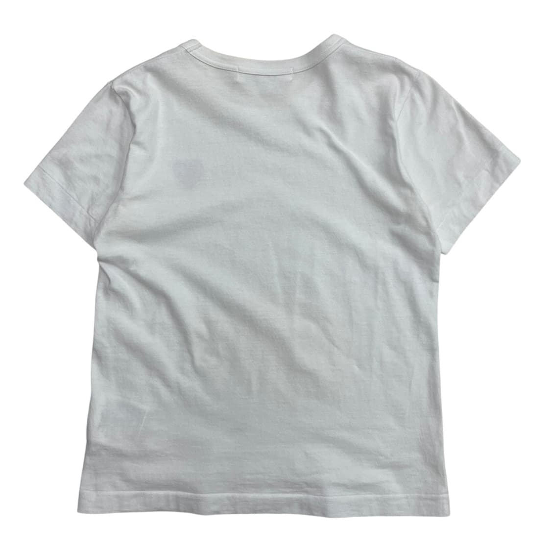 꼼데가르송 하트 와펜 화이트 반팔 M 상품이미지3