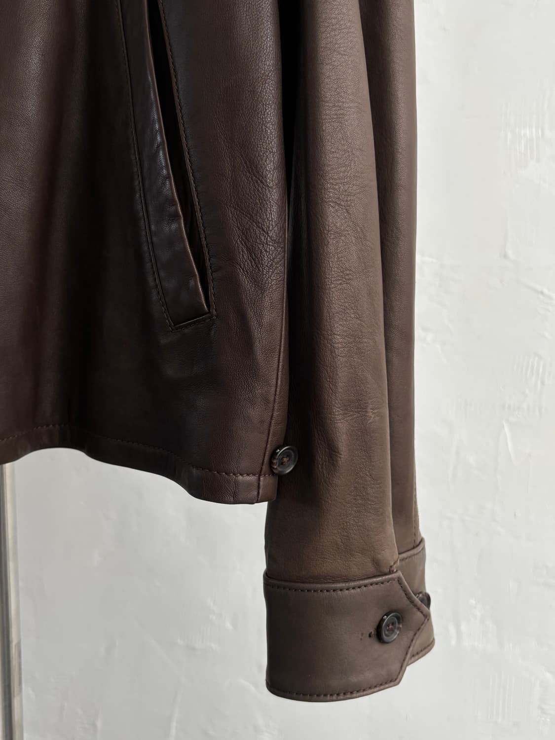 Polo 폴로랄프로렌 브라운 맥스웰 양가죽 자켓 상품이미지4