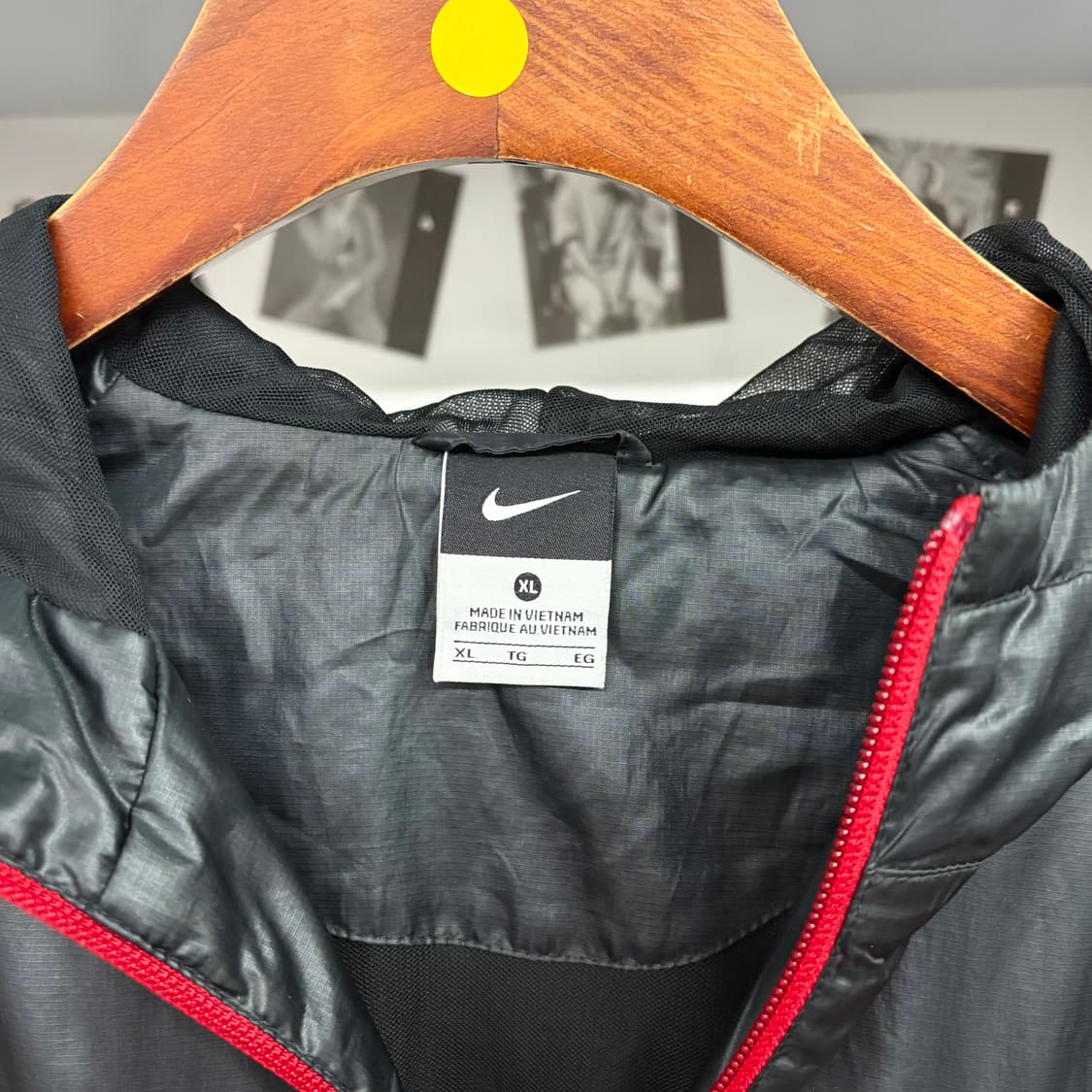 (XL) 나이키 레드블랙 레이디 바람막이 자켓 상품이미지6