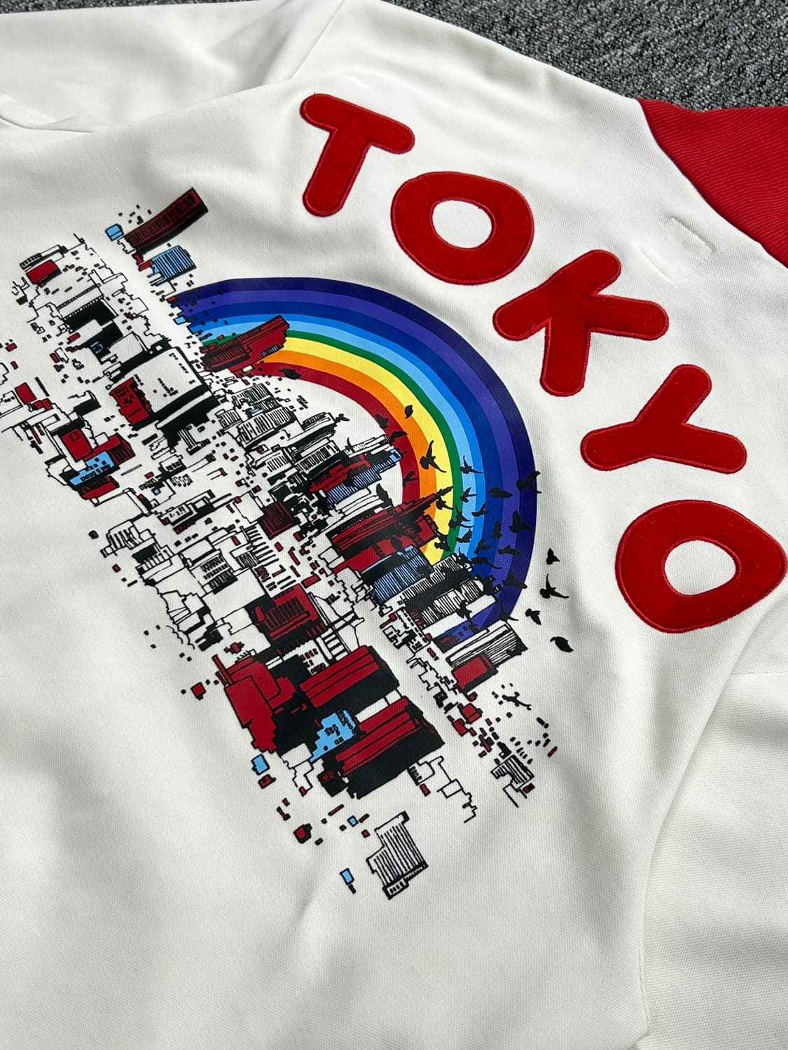 아디다스 멀티로고 도쿄 트랙탑 져지 M  상품이미지5