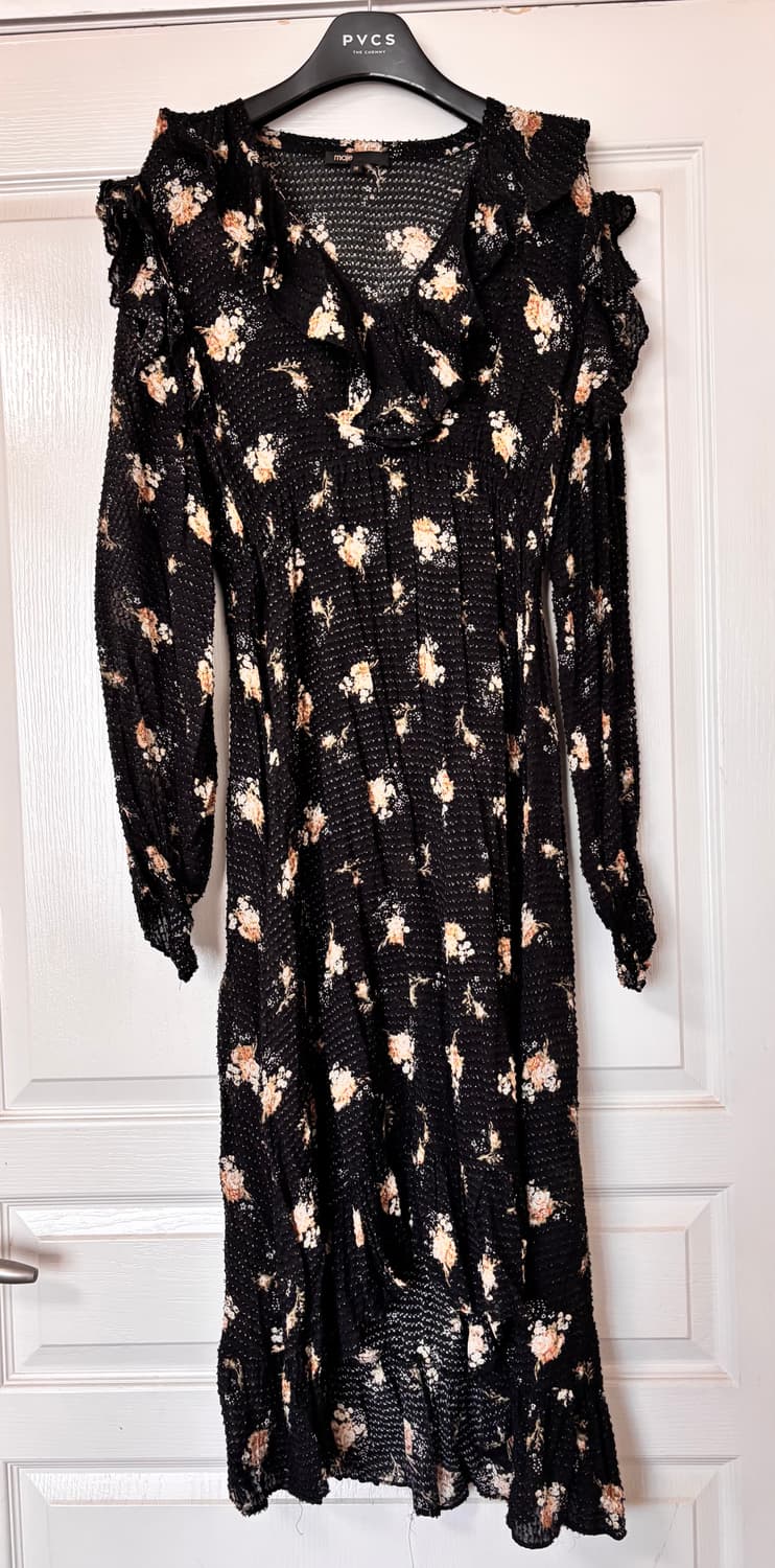 Maje 플라워 프린트 드레스 상품이미지1