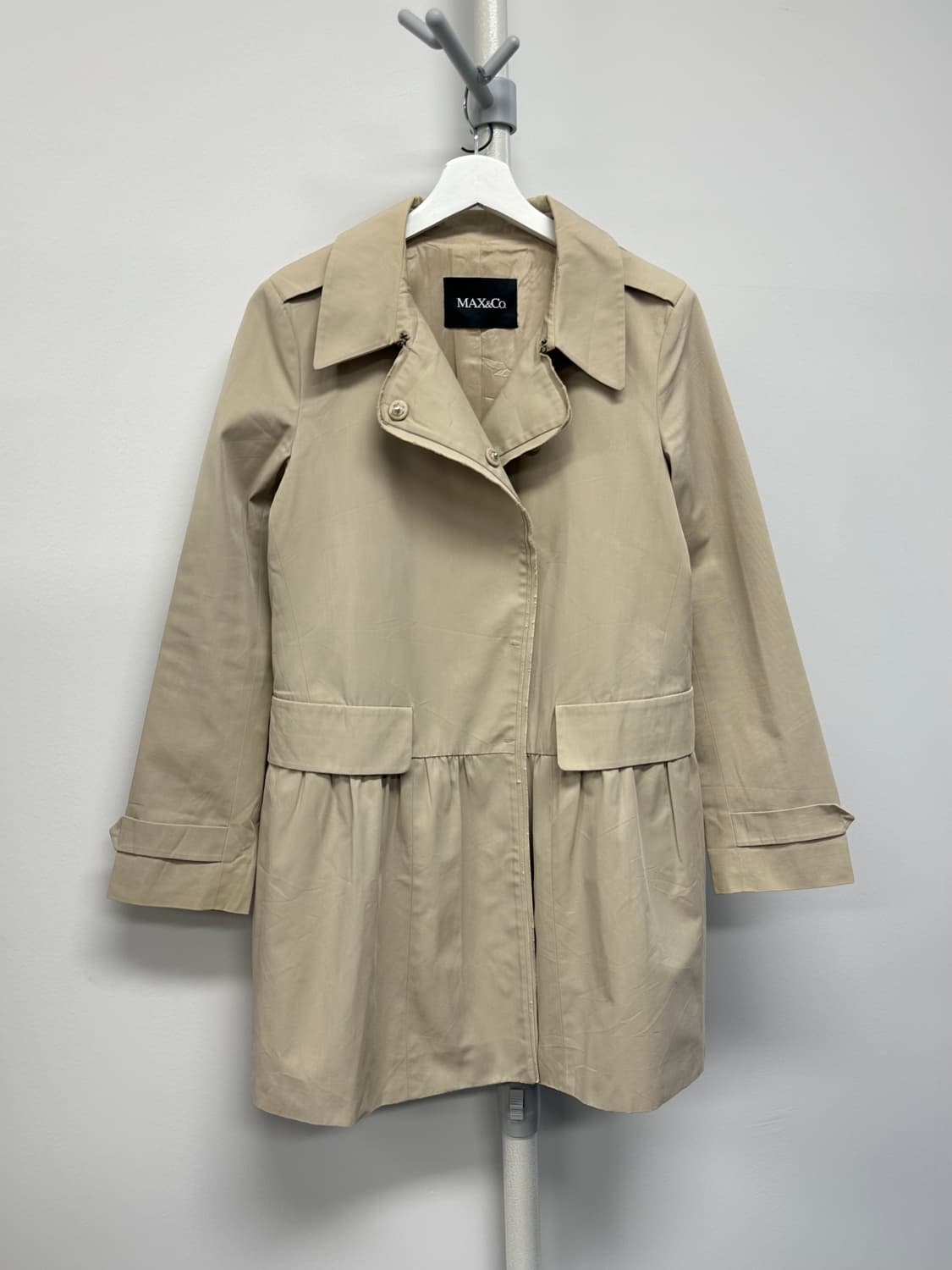 막스마라 막스앤코 개더드 코트 상품이미지1