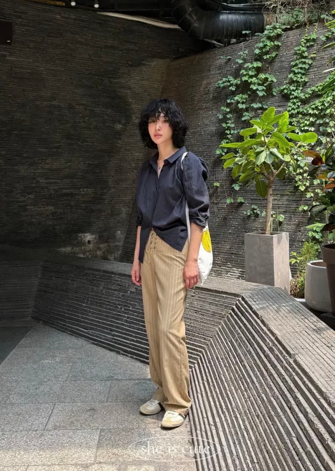 (새상품) 쉬이즈큐트 아일렛 팬츠 상품이미지2