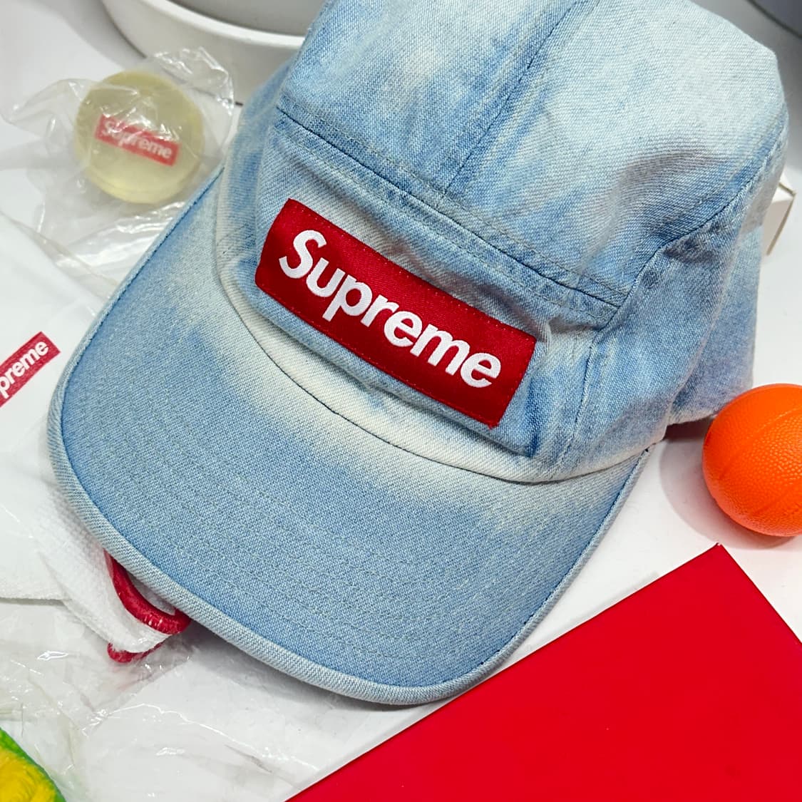 Supreme denim 5panel cap 상품이미지1