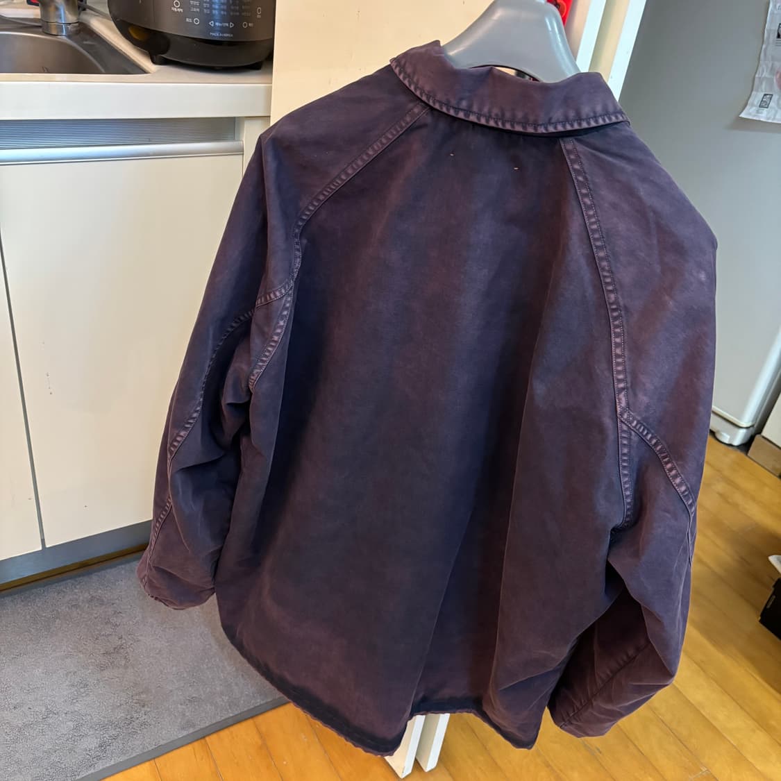 블랙아웃x 느린 양반 코치 자켓 M사이즈 상품이미지2