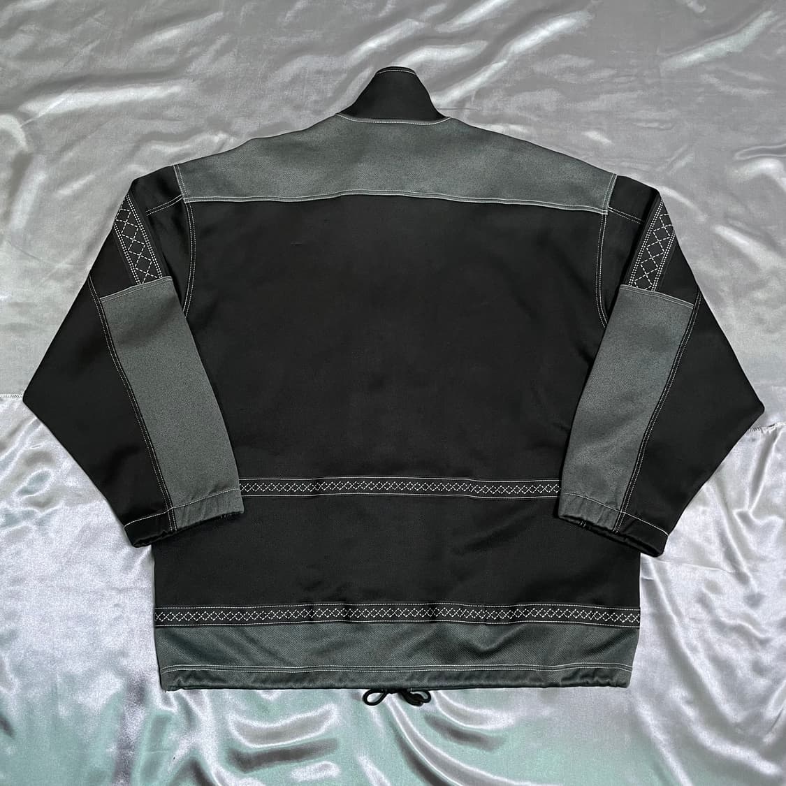 XXL 아식스 심볼 자수로고 오버사이즈 배색 트랙탑 상품이미지4