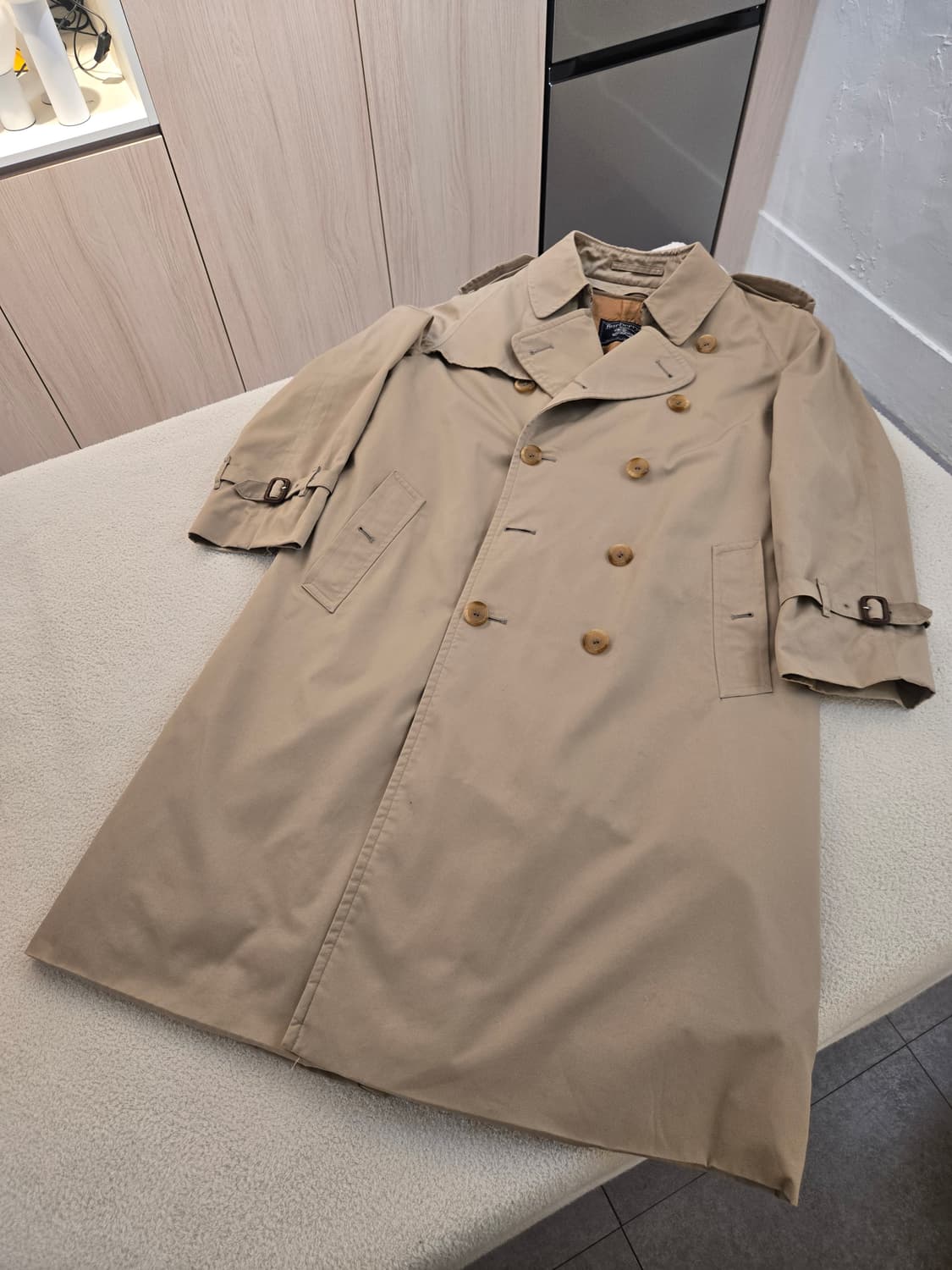 버버리 헤리티지 트렌치코트 (탈착 내피)베이지 52 상품이미지1