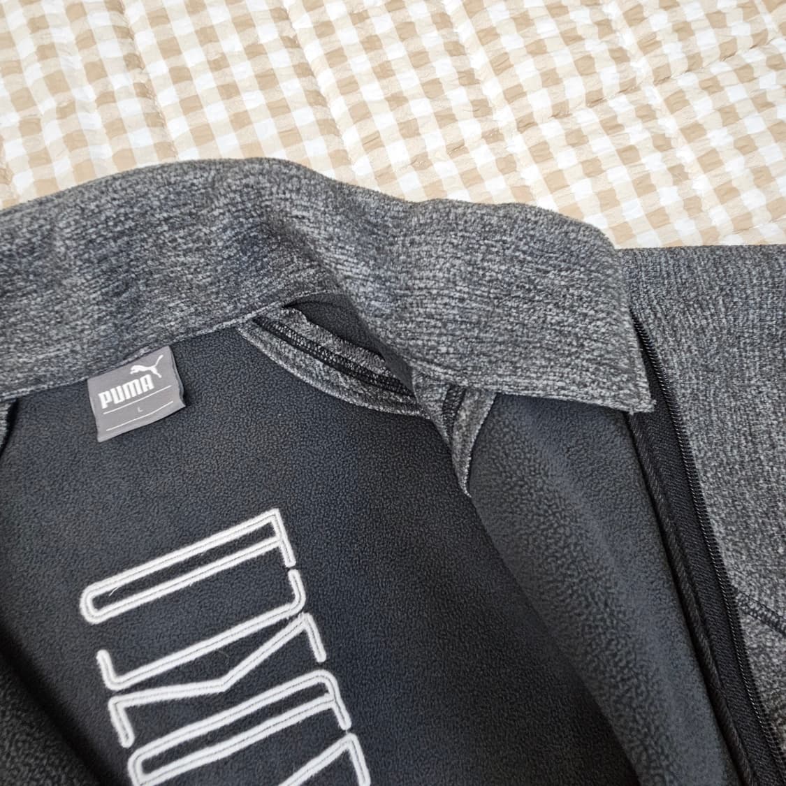 푸마 기모 간절기 집업자켓 남자100 상품이미지6