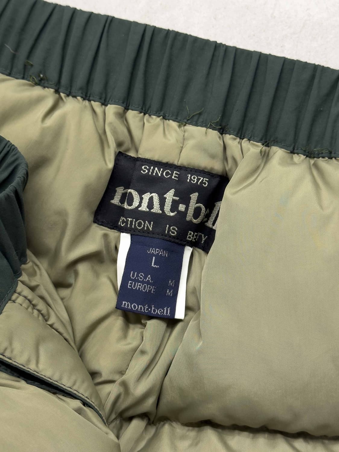 90‘s 몽벨 다운 파카 셋업 상품이미지10