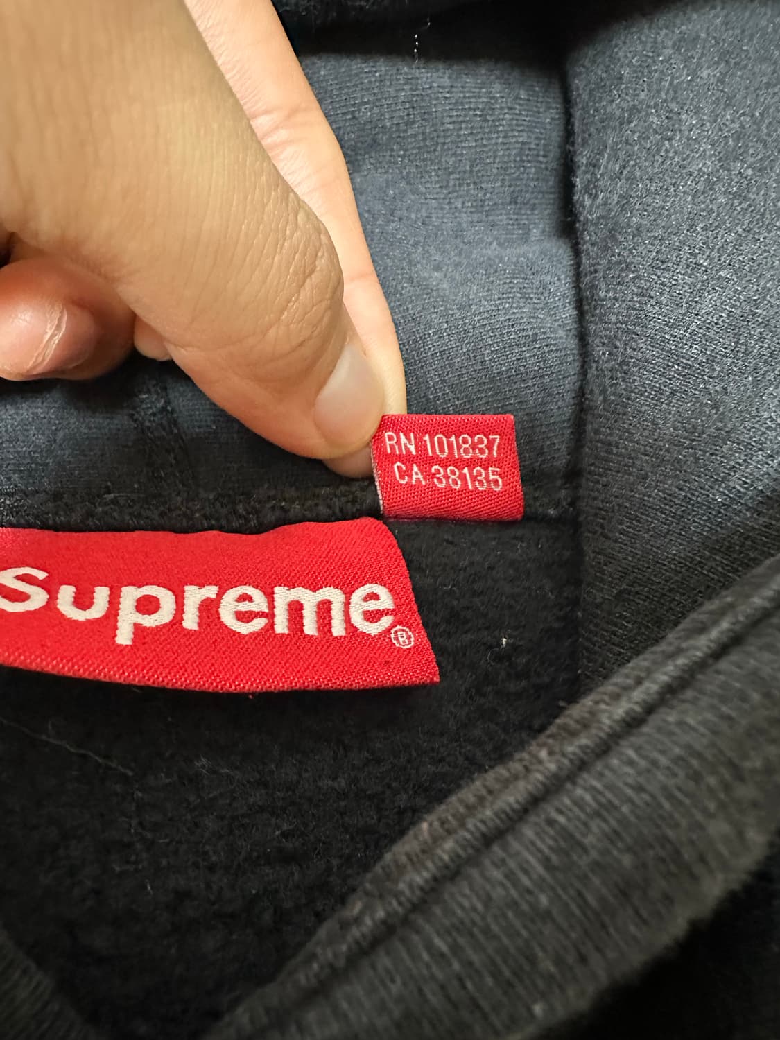 Supreme 슈프림 스몰로고 후드 XL 캐나다 메이드 상품이미지4