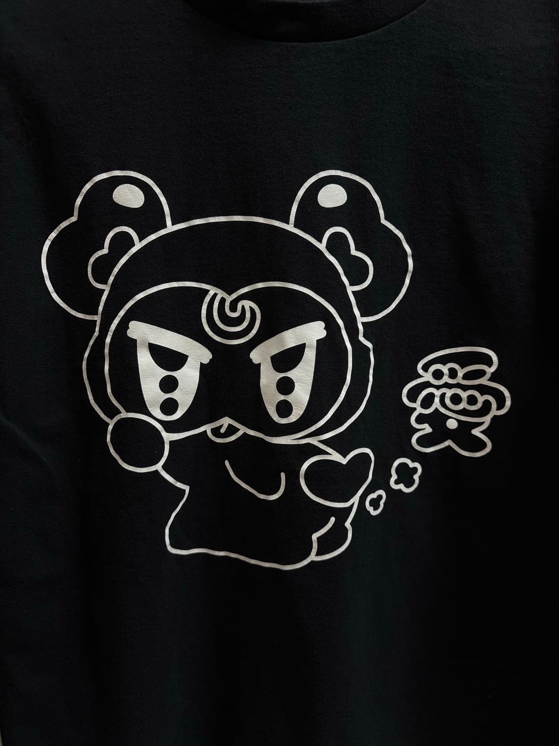 Momentel 블랙 긴팔 티셔츠 상품이미지4