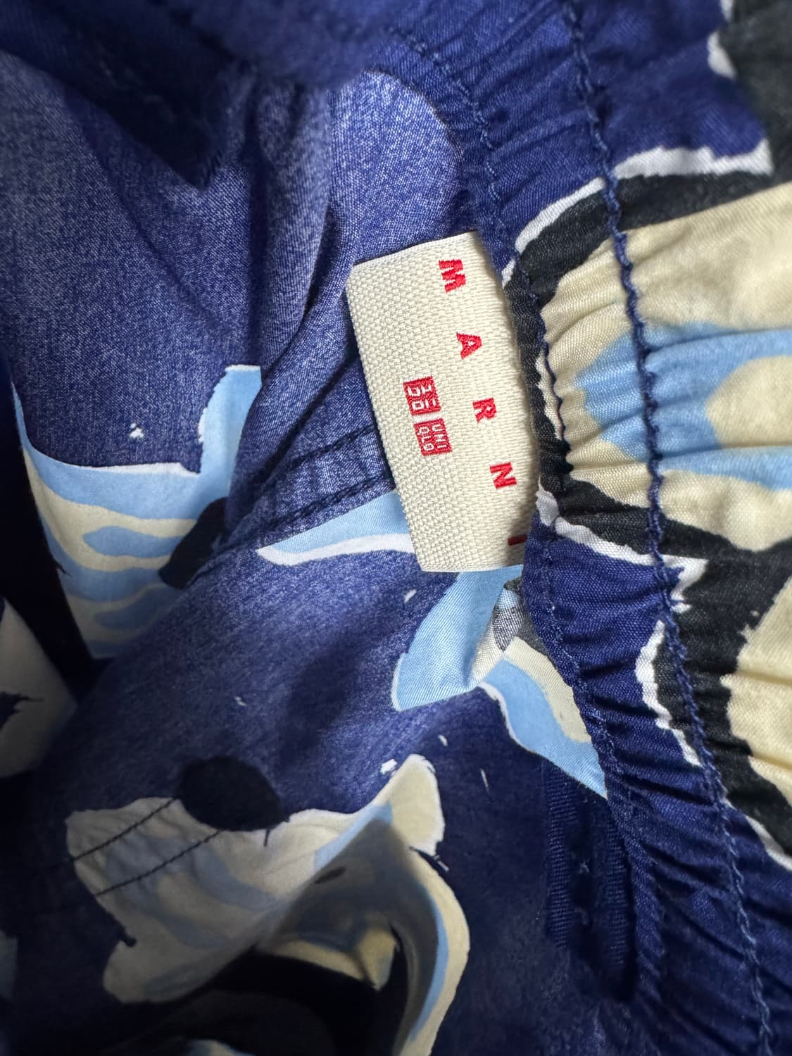 유니클로x마르니 플라워 팬츠 상품이미지4