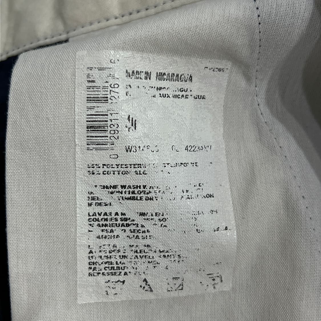 [38] 디키즈 치노 반바지 버뮤다팬츠 네이비 15489 상품이미지6