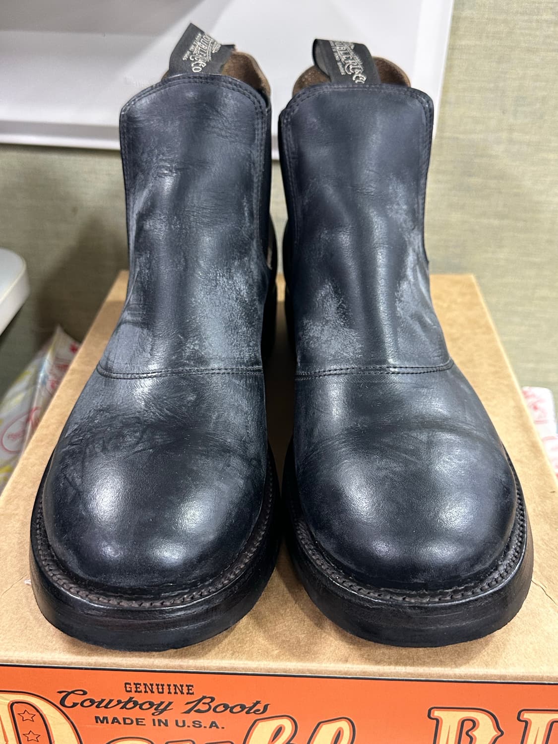 Rrl 더블알엘 콩그레스 첼시 부츠 10D 상품이미지2