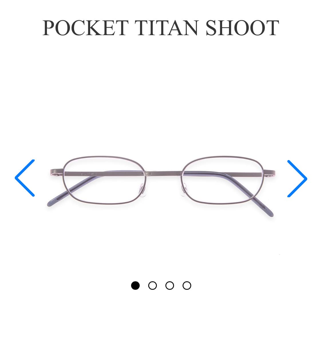 백산안경 포켓 티탄 슛 안경 구매합니다 상품이미지1