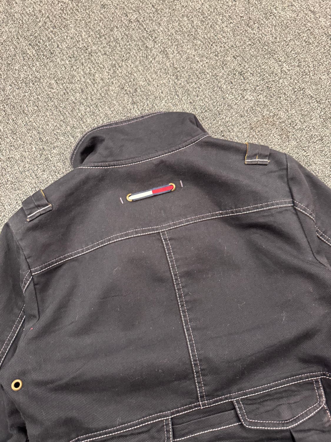 M)타미힐피거 빈티지 여성 멀티 포켓 크롭 필드자켓 상품이미지8