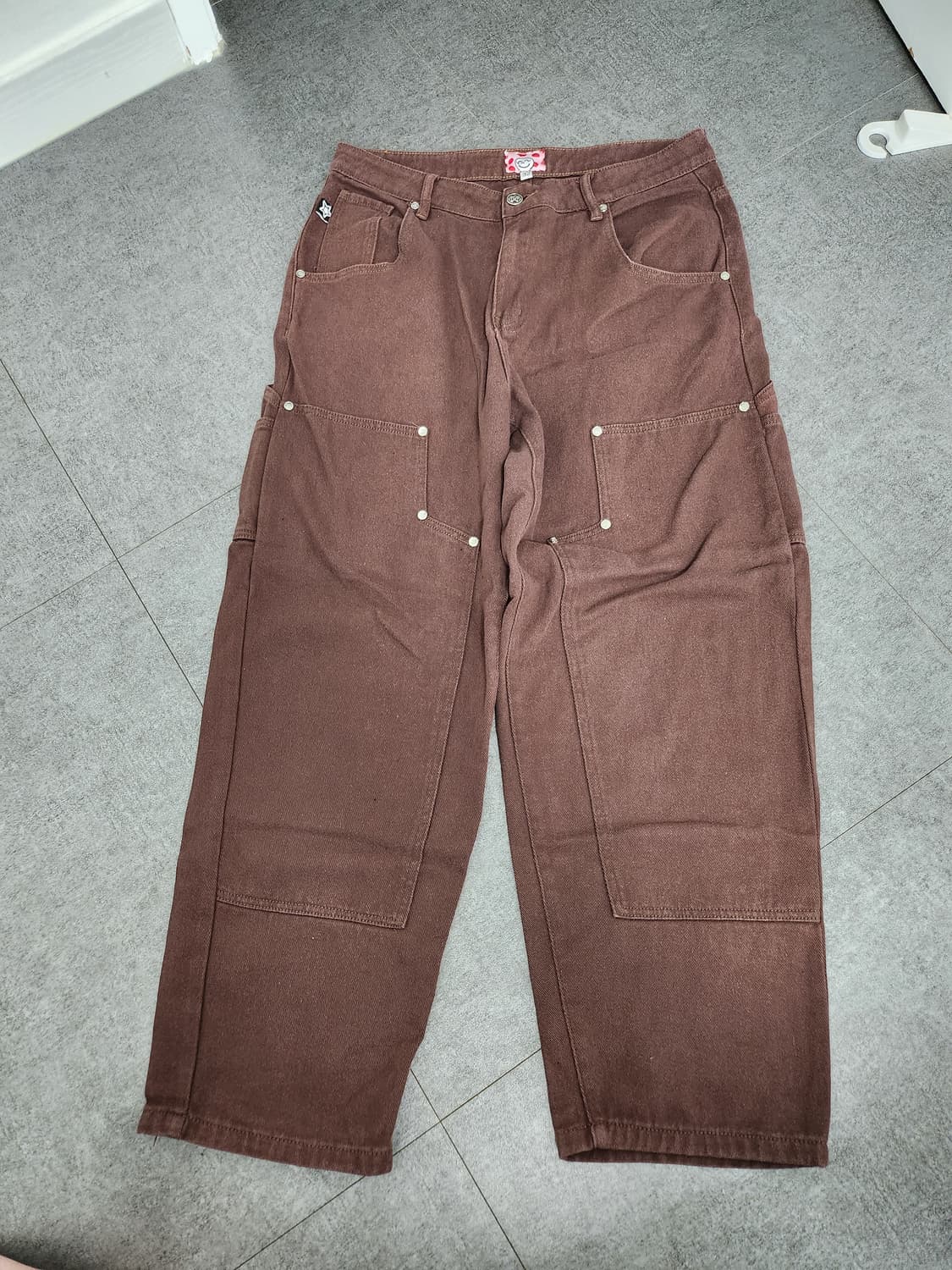 스타팀 더블니 브라운 상품이미지1